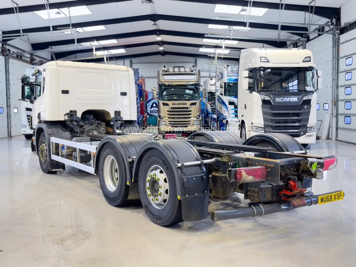 2018 (68) SCANIA P450 6X2 CHASSIS CAB - Image 4