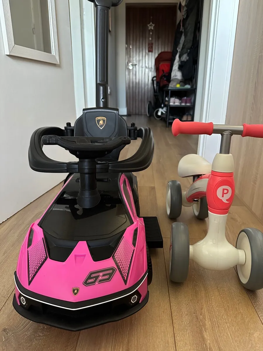 Car and a bike for toddler - Image 1