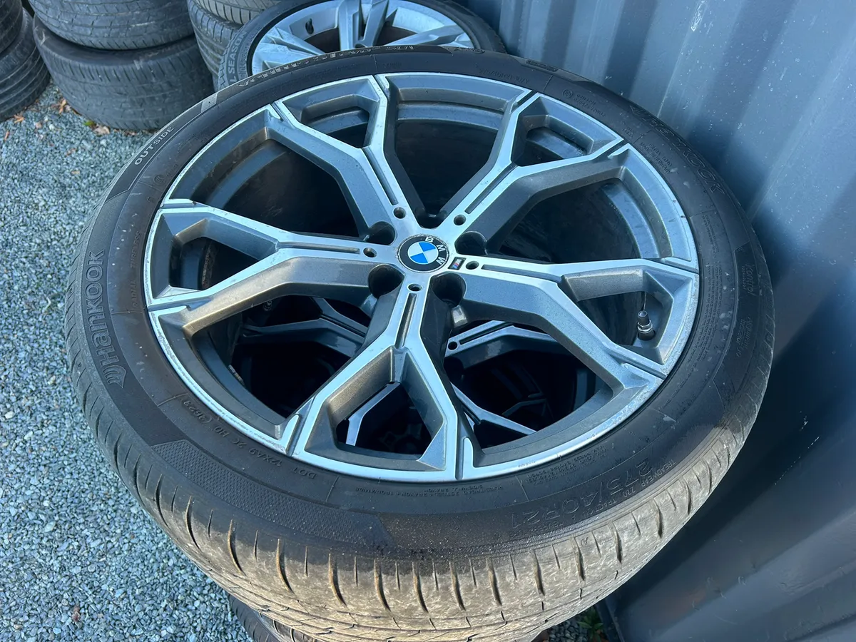 2020 bmw X5 rims tyres 21 inch M sport - Image 1