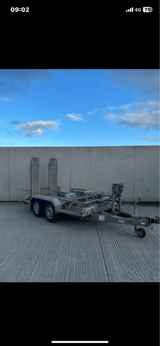 Brian James 2.7t plant trailer - Image 1