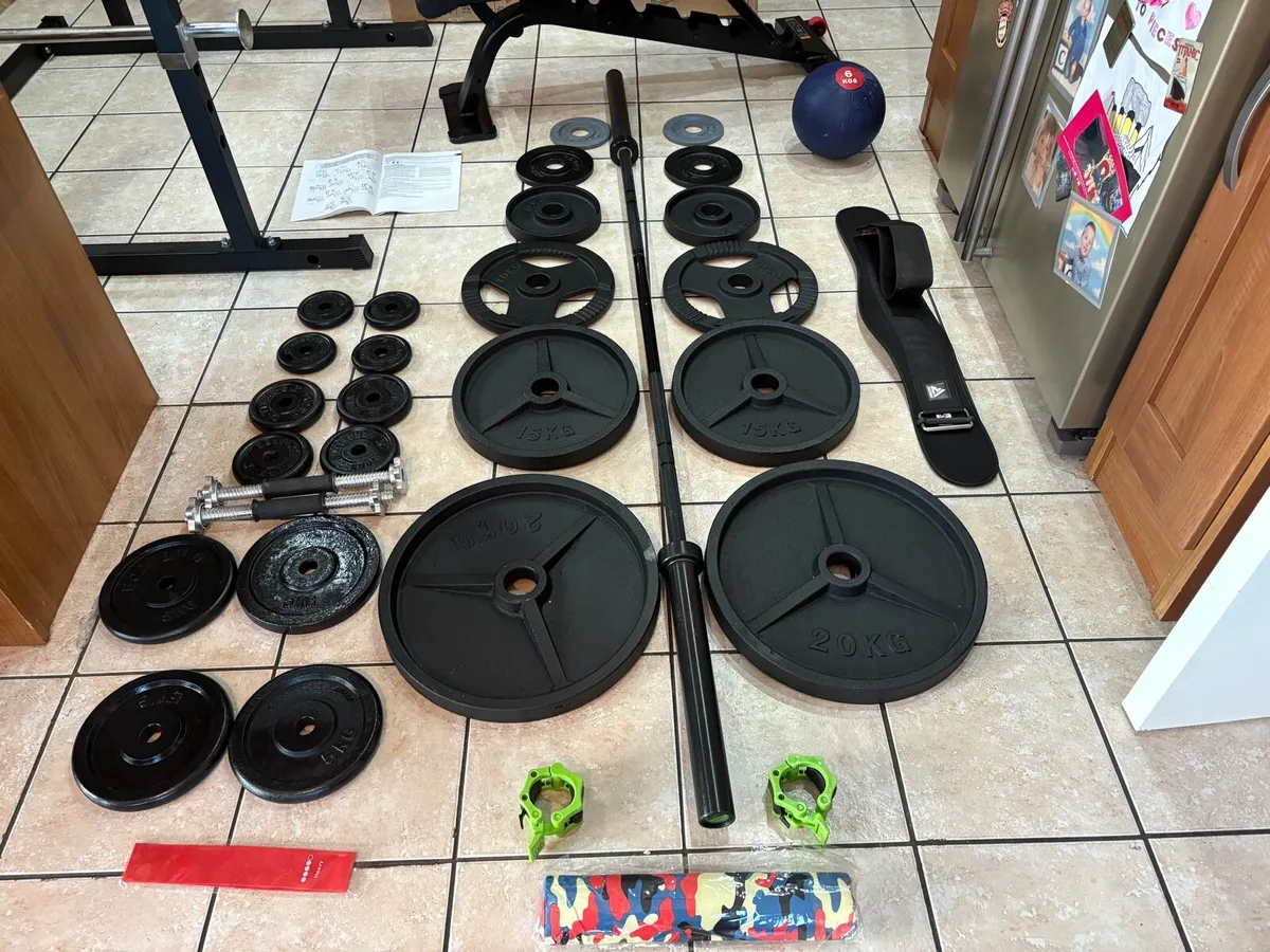 BEST COMPLETE GYM WEIGHTLIFTING SET UP!! - Image 2