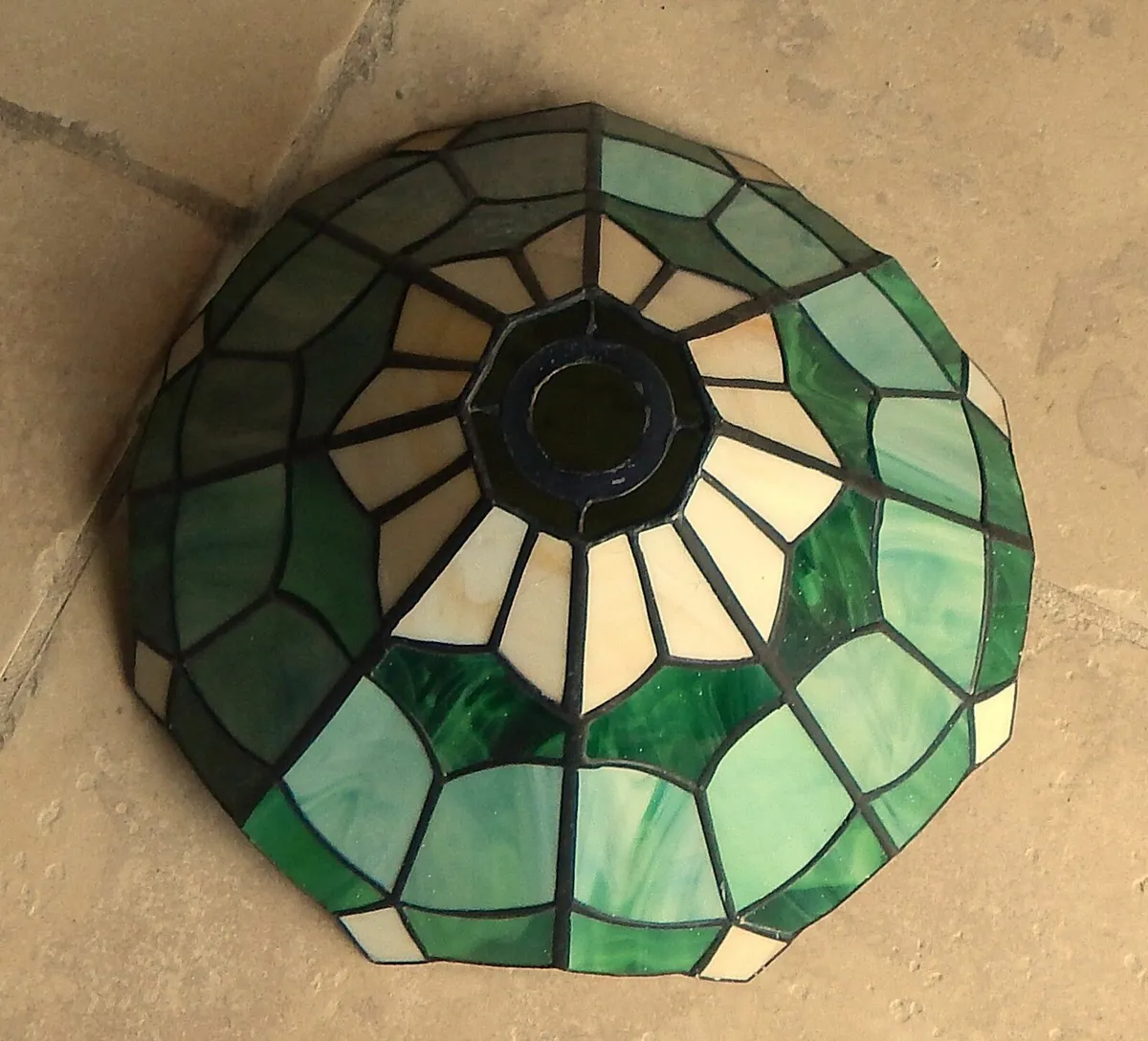 Tiffany Style Glass Lampshade - Image 2