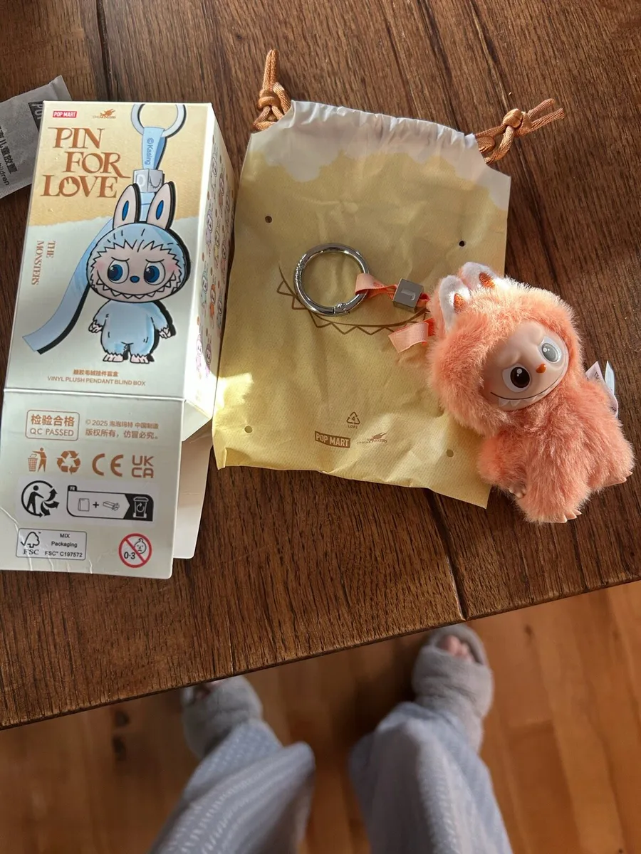 Labubu pin for love - Image 4