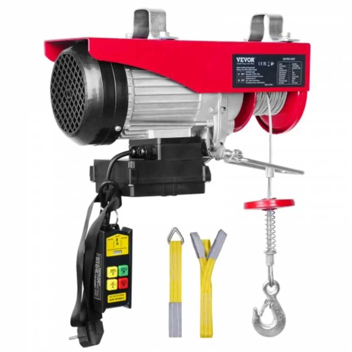 Electric Hoist, 998 kg Lifting Capacity, 1600W 220 - Image 1