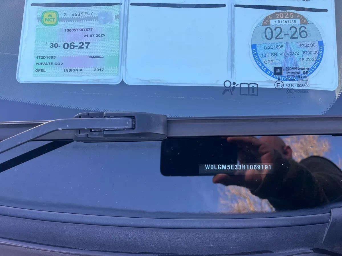 172 Opel insignia NCT and Taxed - Image 4