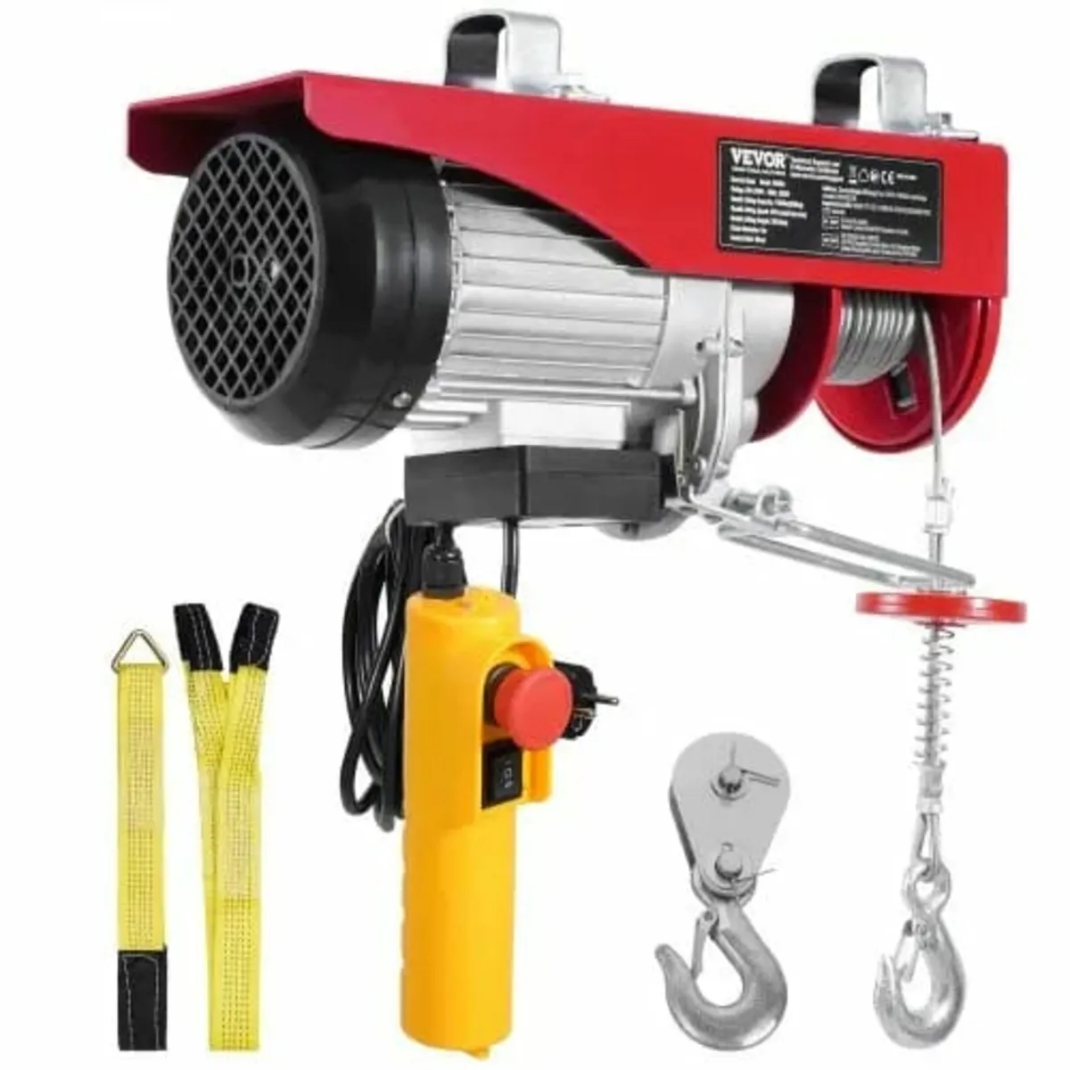 Electric Hoist Crane Winch 798.3 kg with 426.7 cm - Image 1