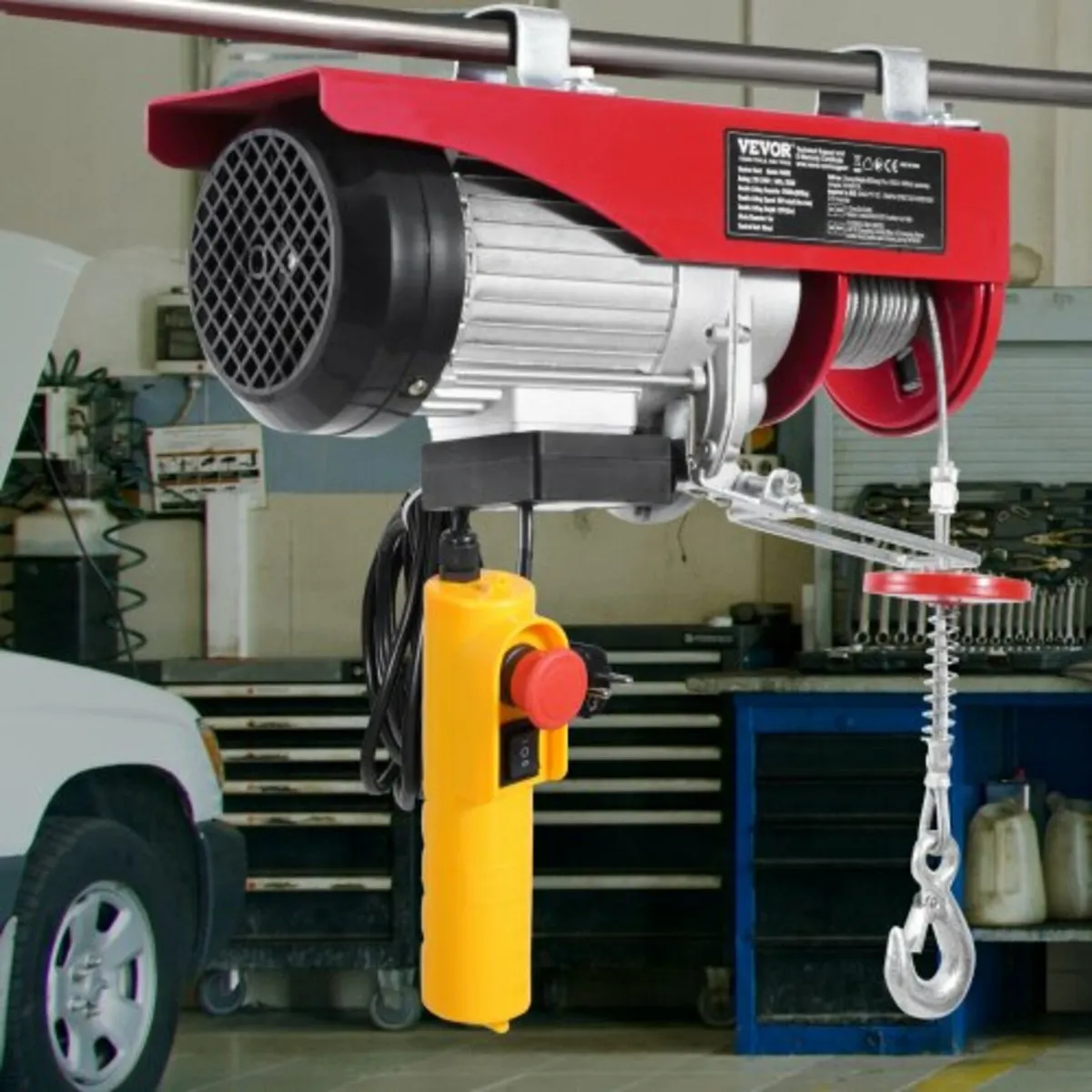 Electric Hoist Crane Winch 798.3 kg with 426.7 cm - Image 4