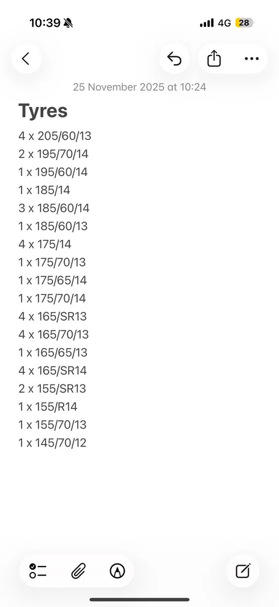 Tyres - Unused old stock - Image 2