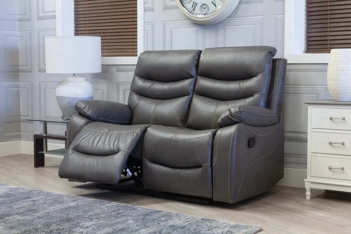 ✨ BRAND NEW 3+2 or 3+1+1 HIGH BACK RECLINING SOFA - Image 1