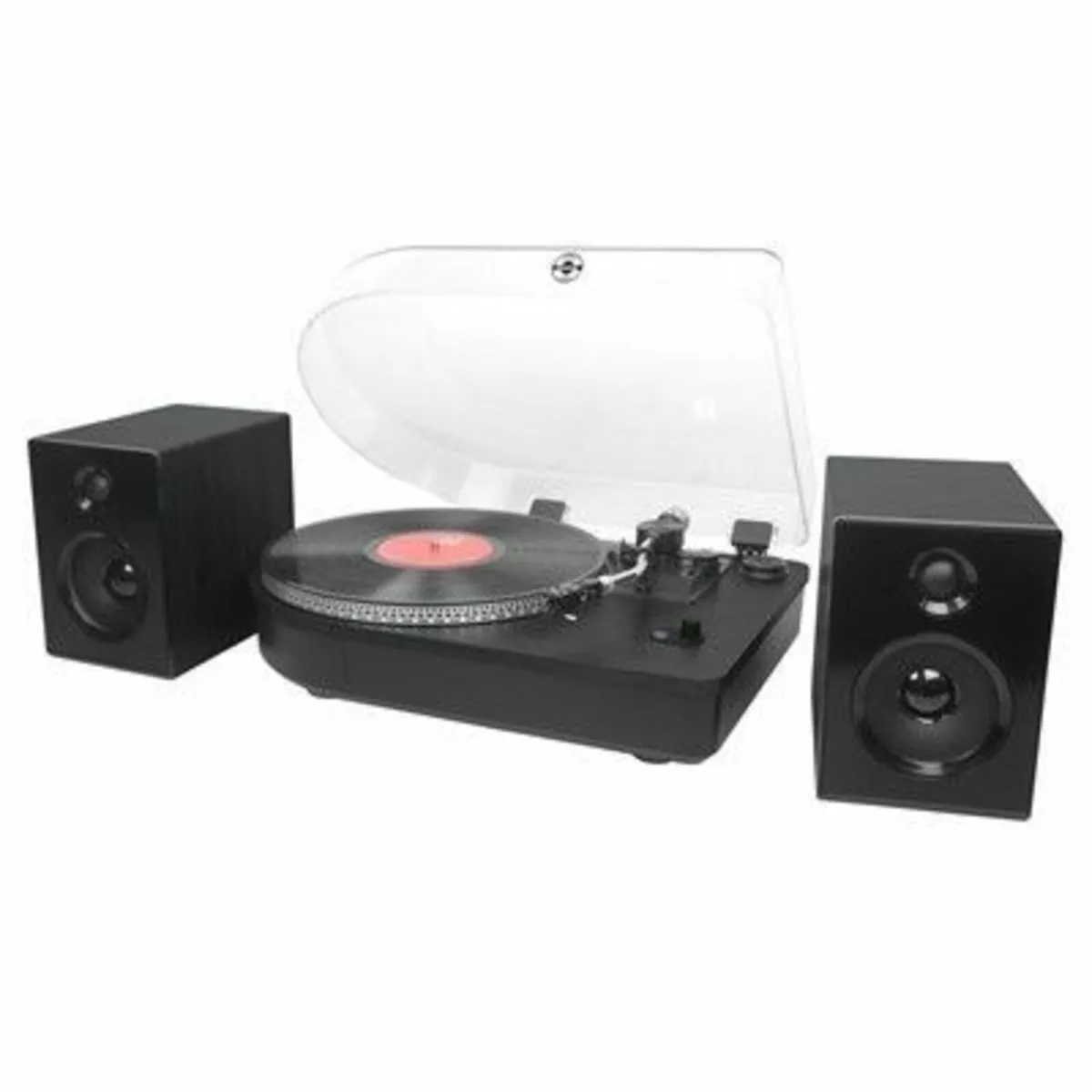 Steepletone Camden 2 Black Record Player