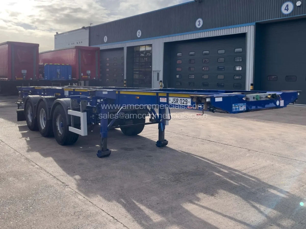2018 MONTRACON SLIDING SKELETAL TRAILER - C481460 - Image 1