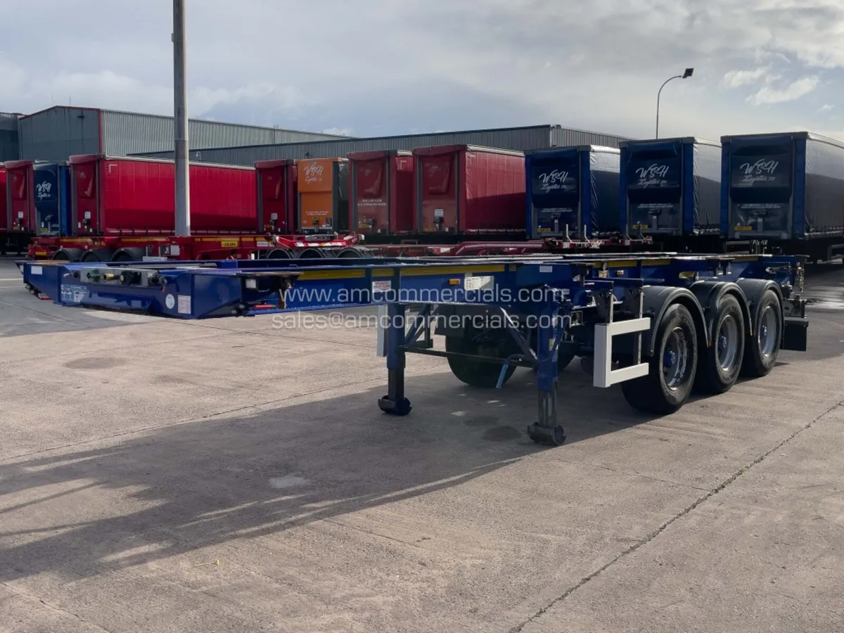 2018 MONTRACON SLIDING SKELETAL TRAILER - C481460 - Image 3