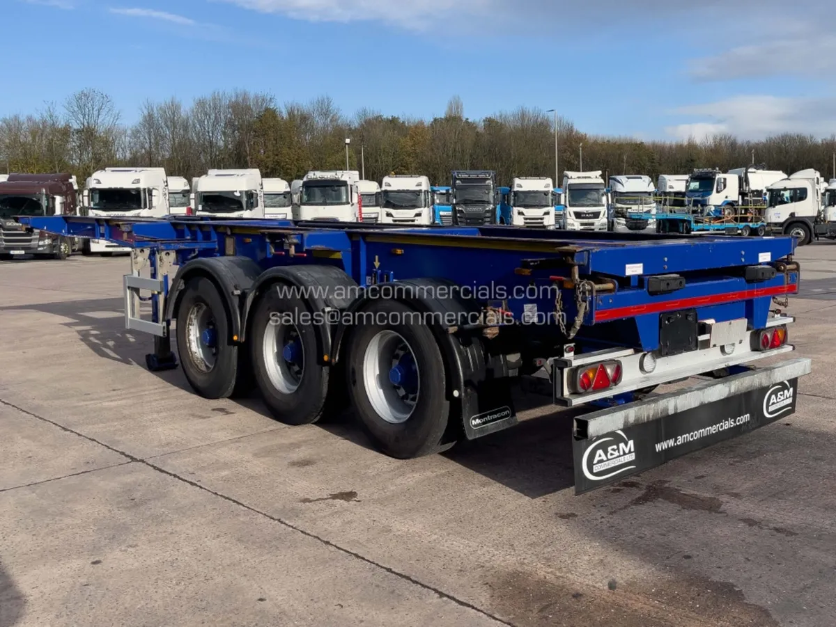2018 MONTRACON SLIDING SKELETAL TRAILER - C481460 - Image 4