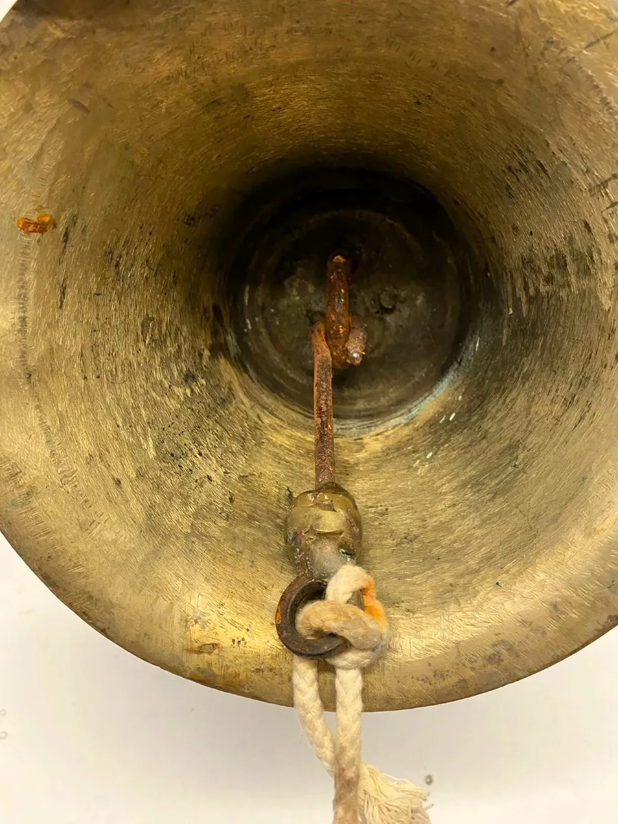 Large Brass Ships Bell - Image 3
