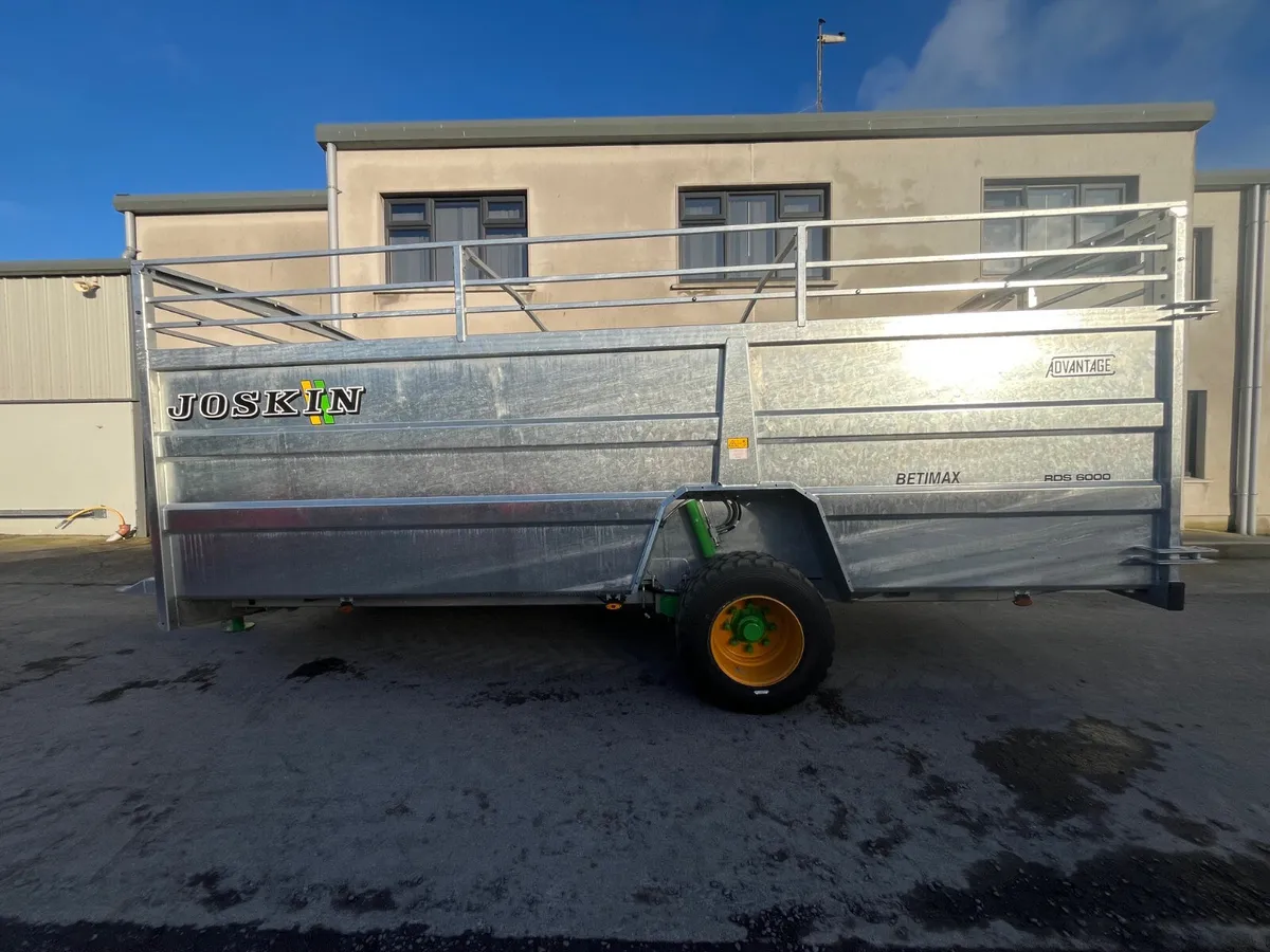 Joskin 6 Metre Livestock Trailer - Image 1