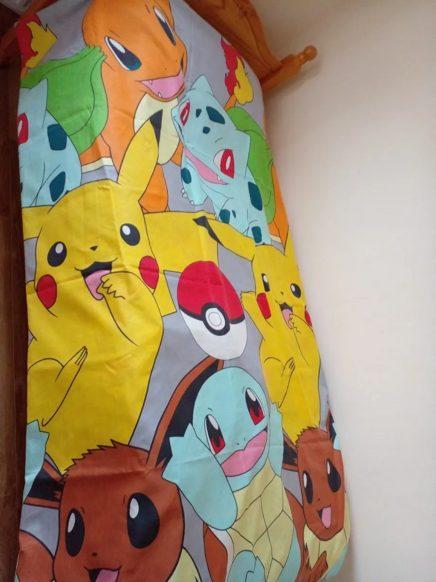 Pokemon single bed set - Image 1