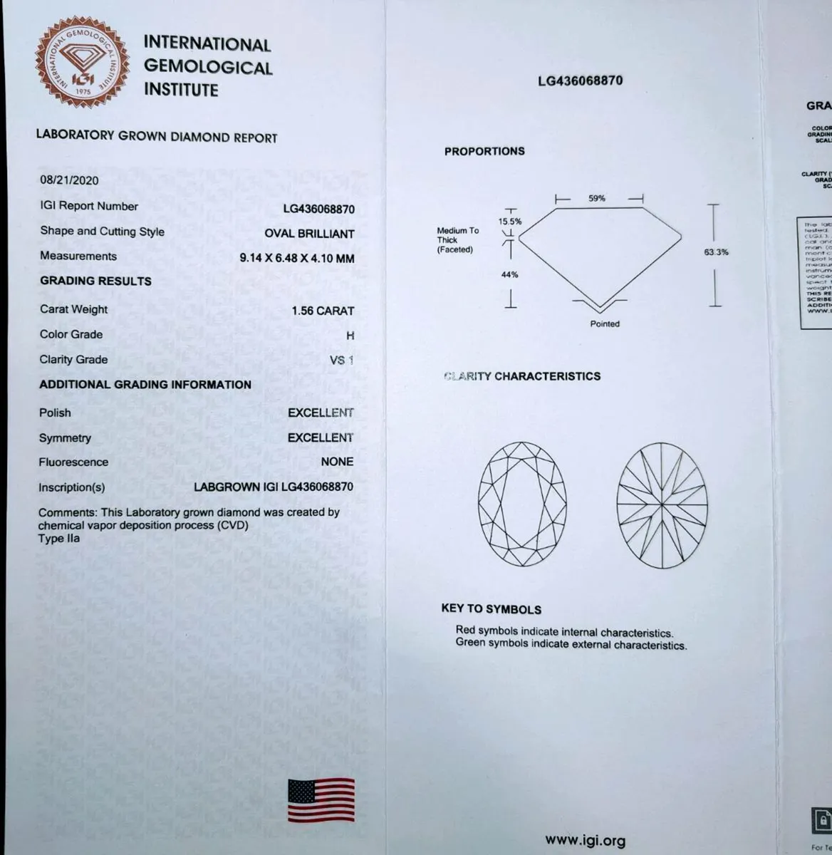 18 ct Gold 1.56 ct Main Diamond Engagement Ring - Image 4