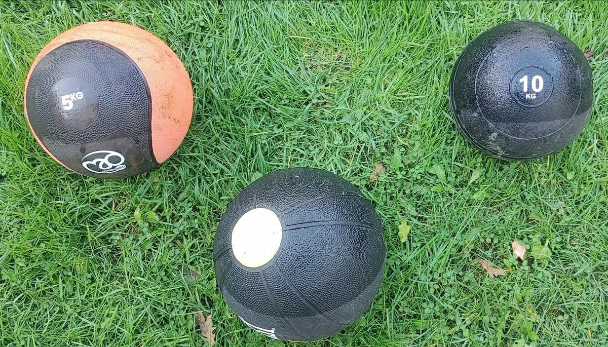 weight exercise balls