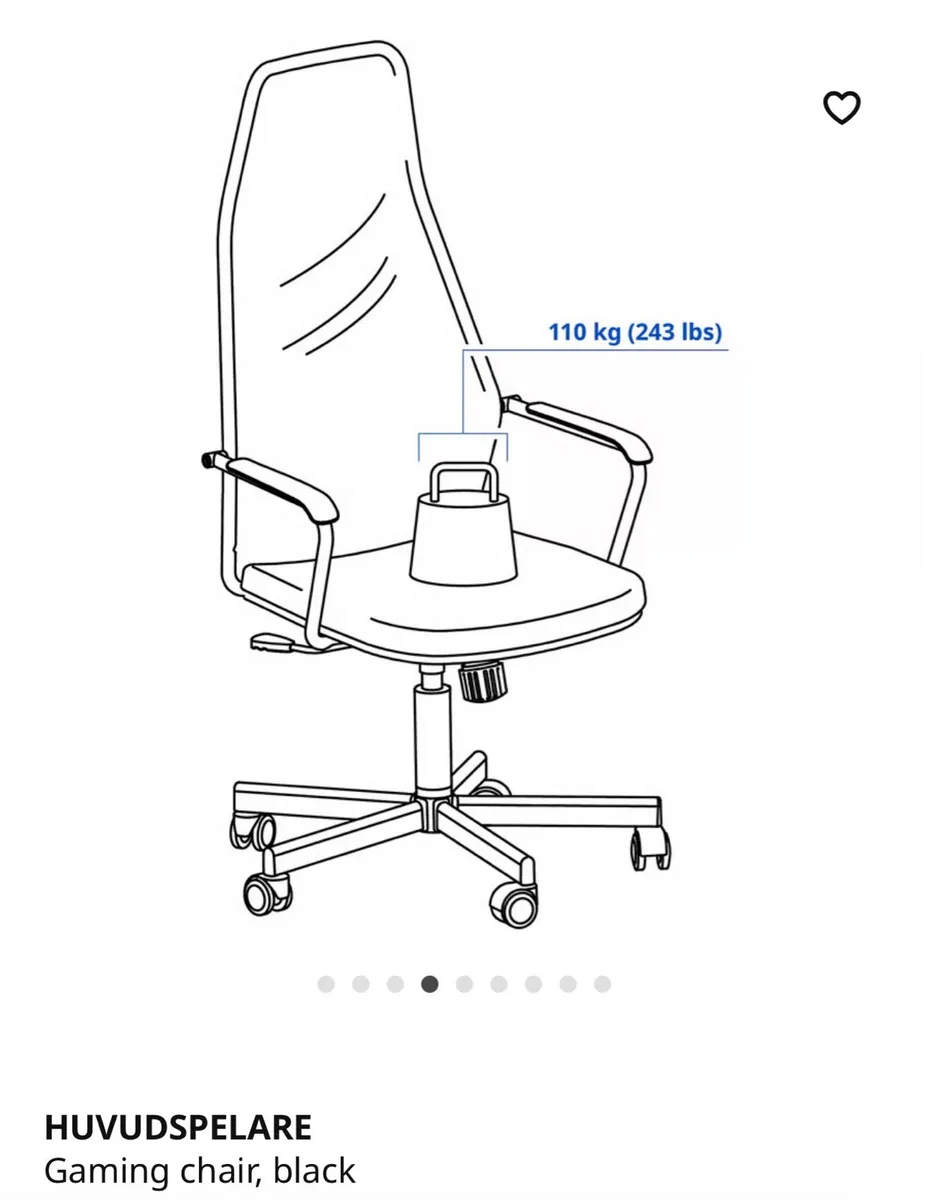 Office/game chair - Image 4
