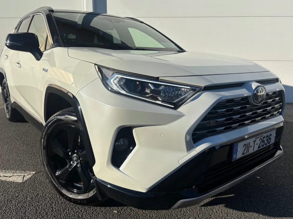 2021 TOYOTA RAV-4 SPORT HYBRID BI-TONE MINT ! - Image 1