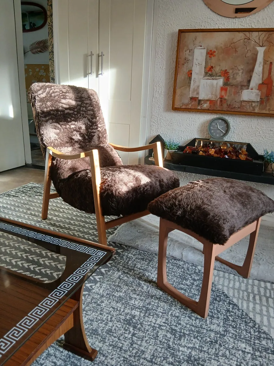 Rare Mid Century Model 411 G Plan Siesta Chair - Image 4