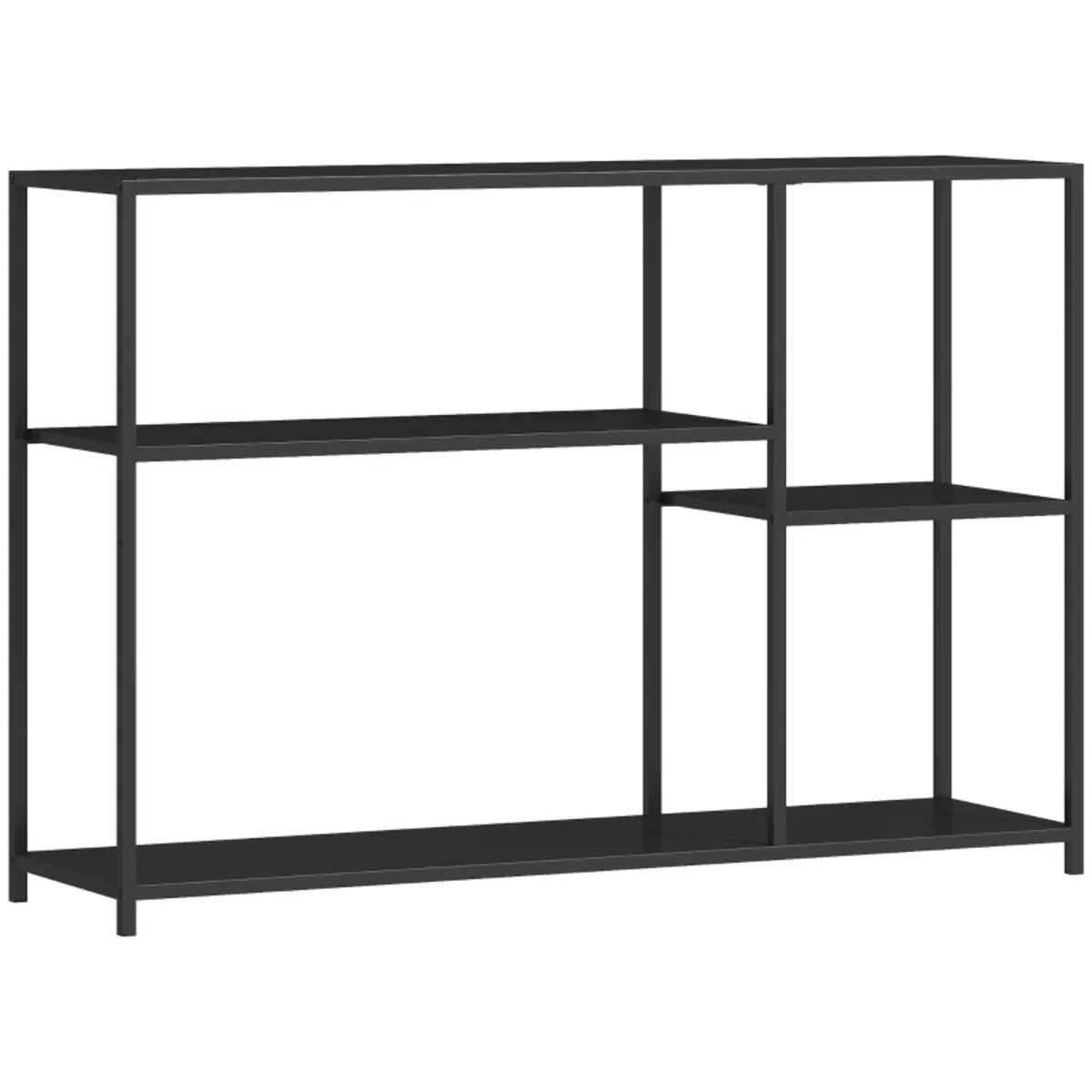Console table, 4 tiers, steel frame, for hallway, - Image 1