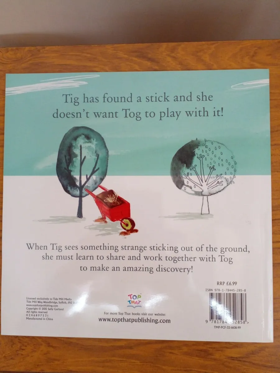 Tig & Tog The Discovery picture book (brand new) - Image 2