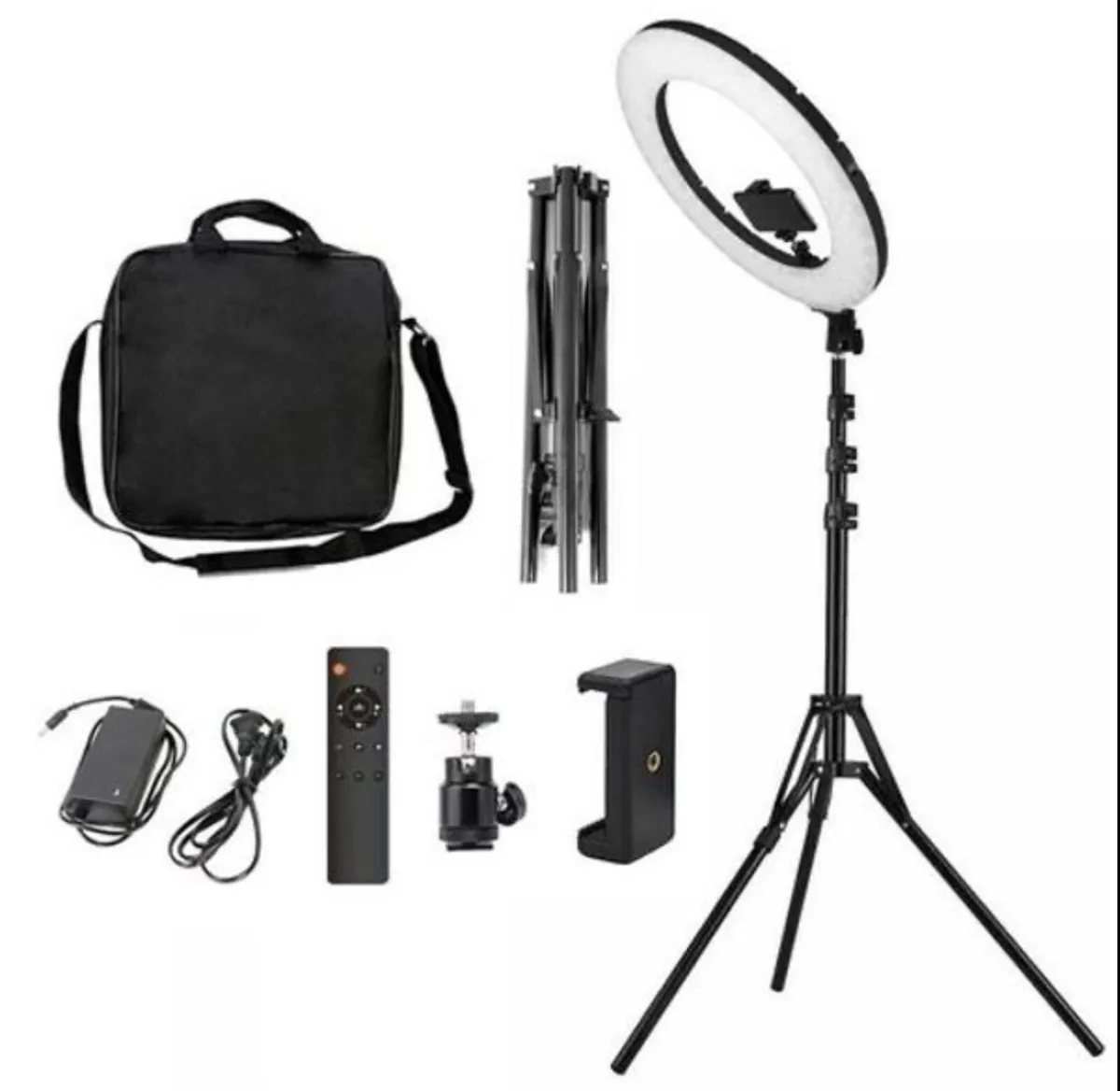 New Professional 18" Ring Light with tripod stand - Image 1