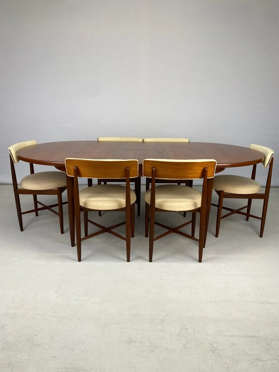 Mid Century G Plan Fresco Table & Chairs - Image 1