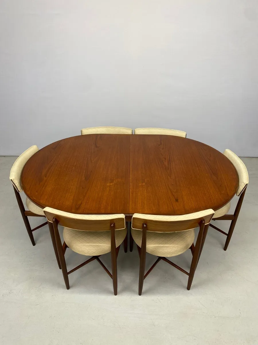 Mid Century G Plan Fresco Table & Chairs - Image 3