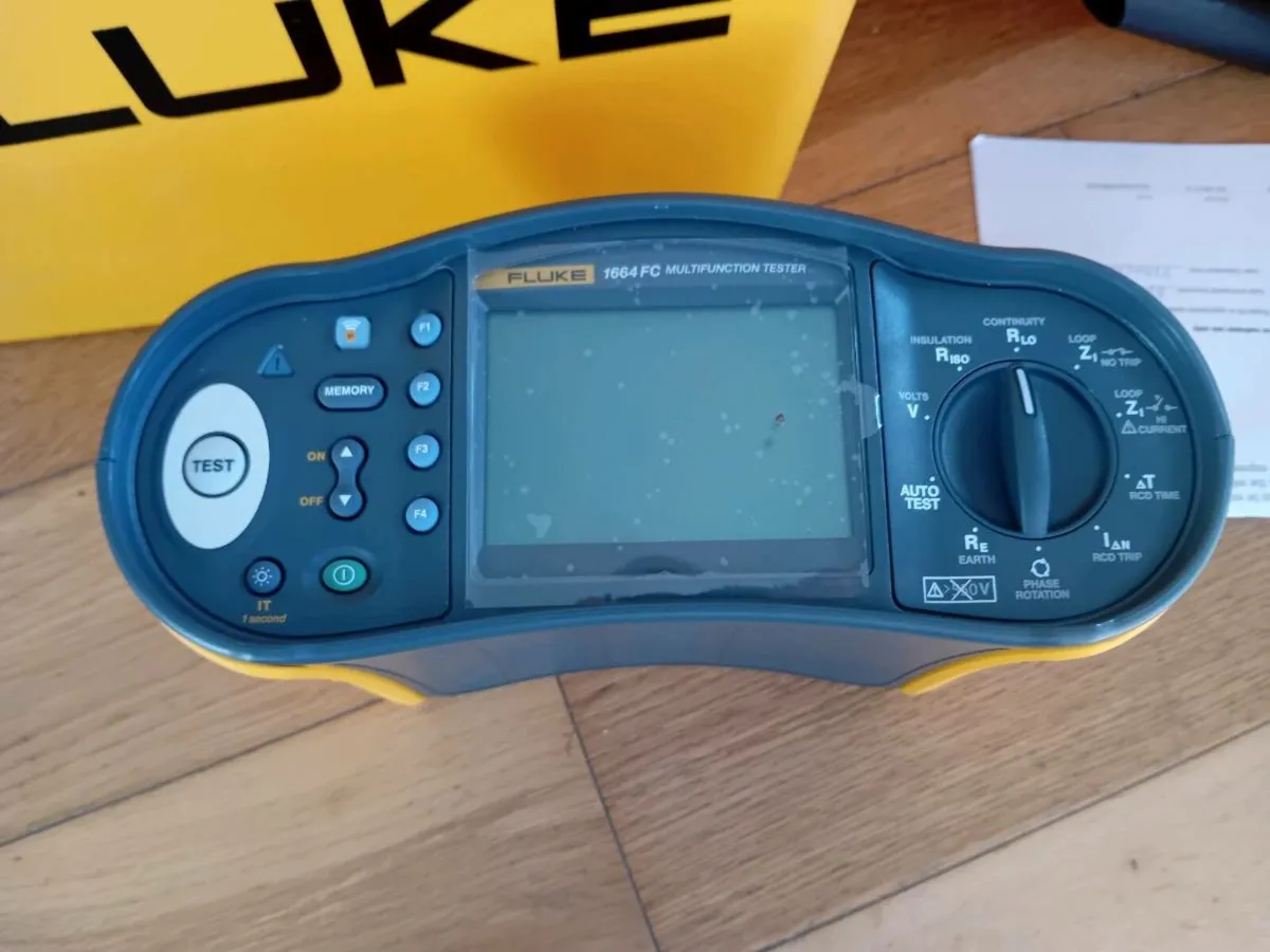 Fluke1664 FC Multifunction Tester(Calibrated) - Image 1