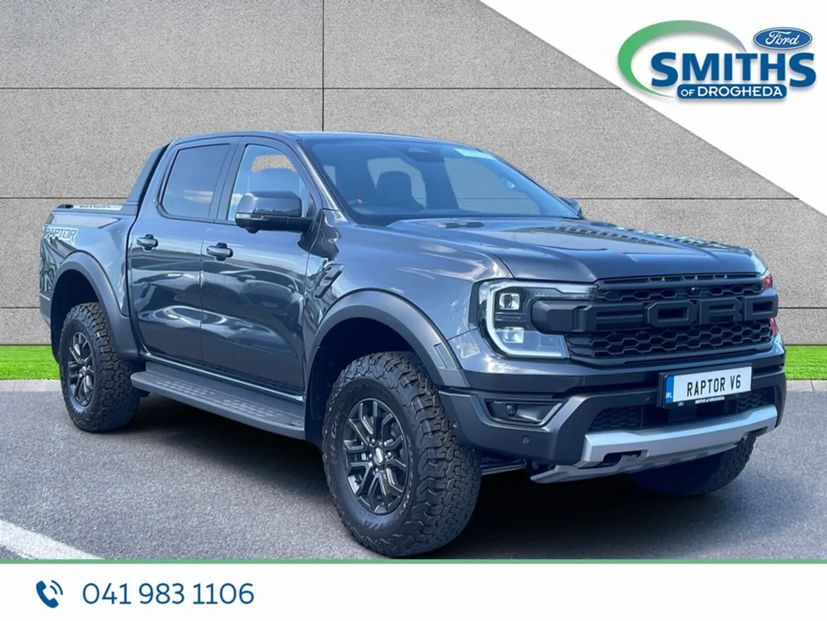 Ford Ranger RAPTOR 3.0 V6 292PS AUTO - Image 1