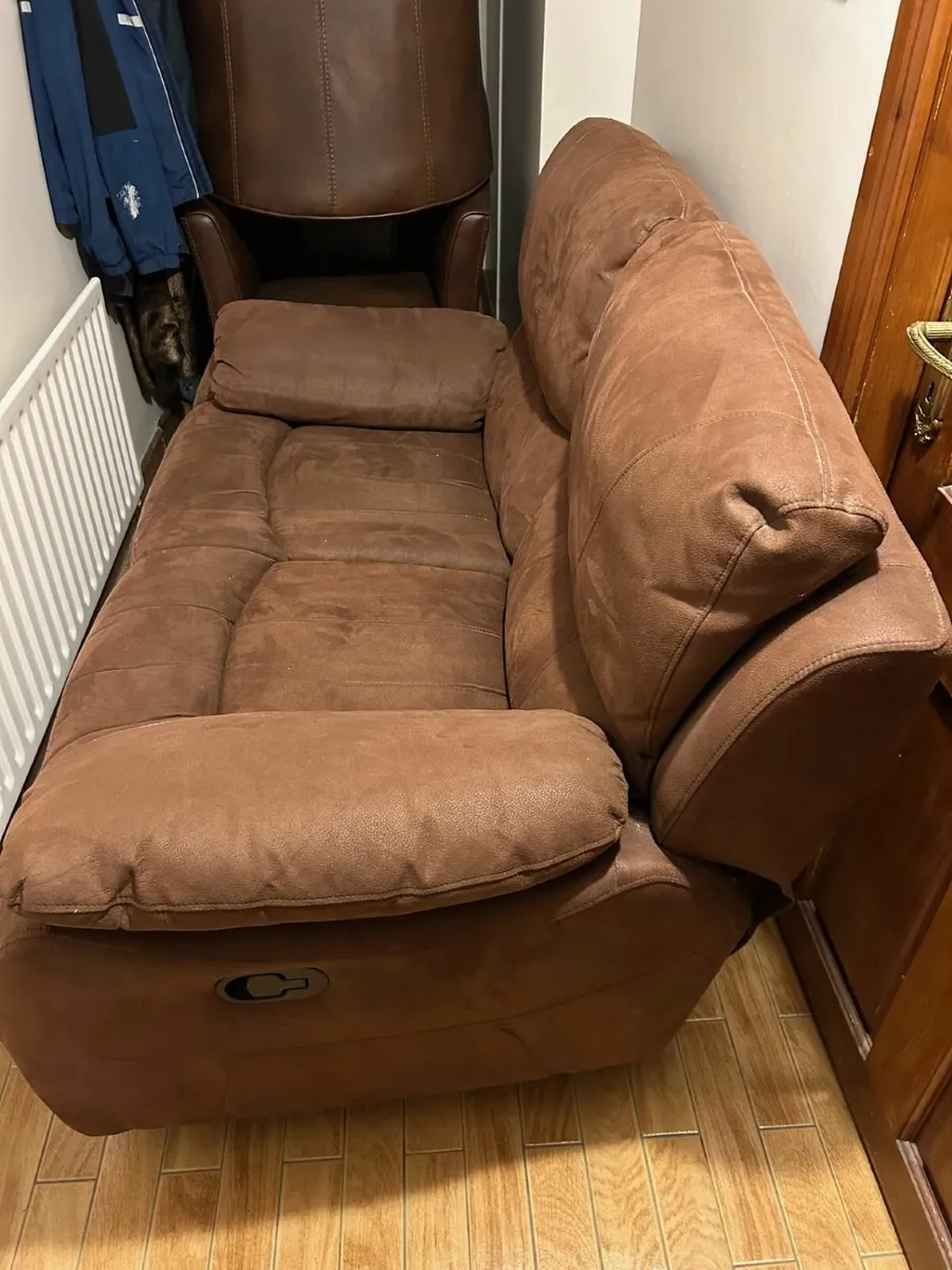 Sofa 2 Seater Recliner (Manual) - Image 1