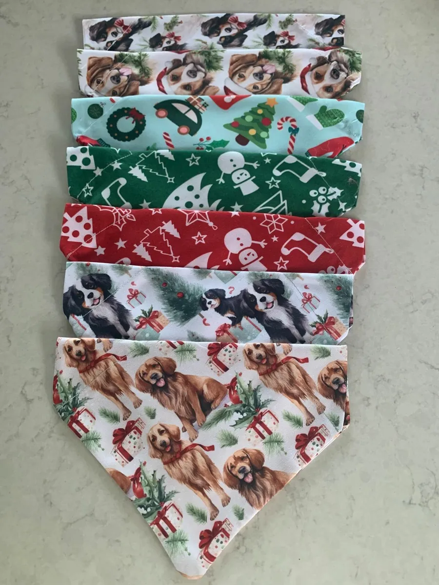 Christmas Dog Bandanas - Image 2
