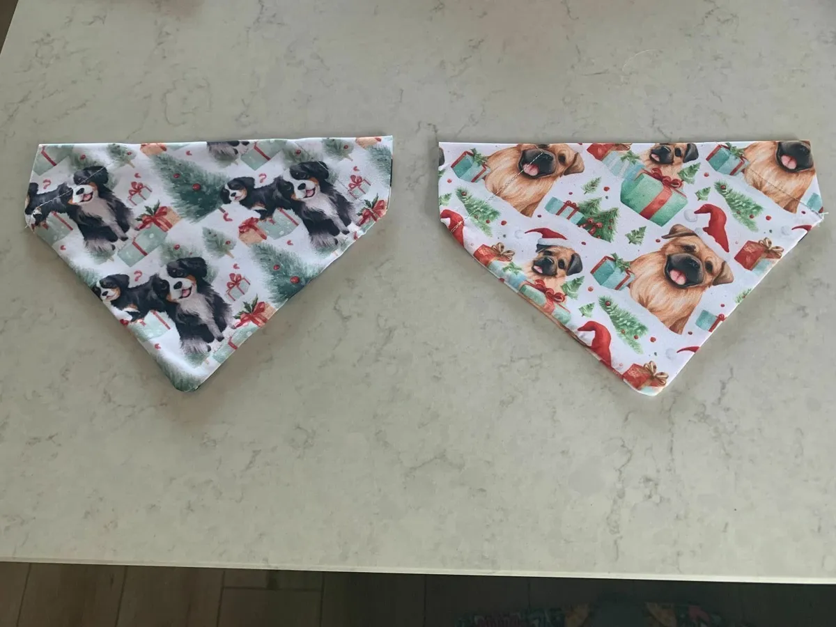 Christmas Dog Bandanas - Image 3