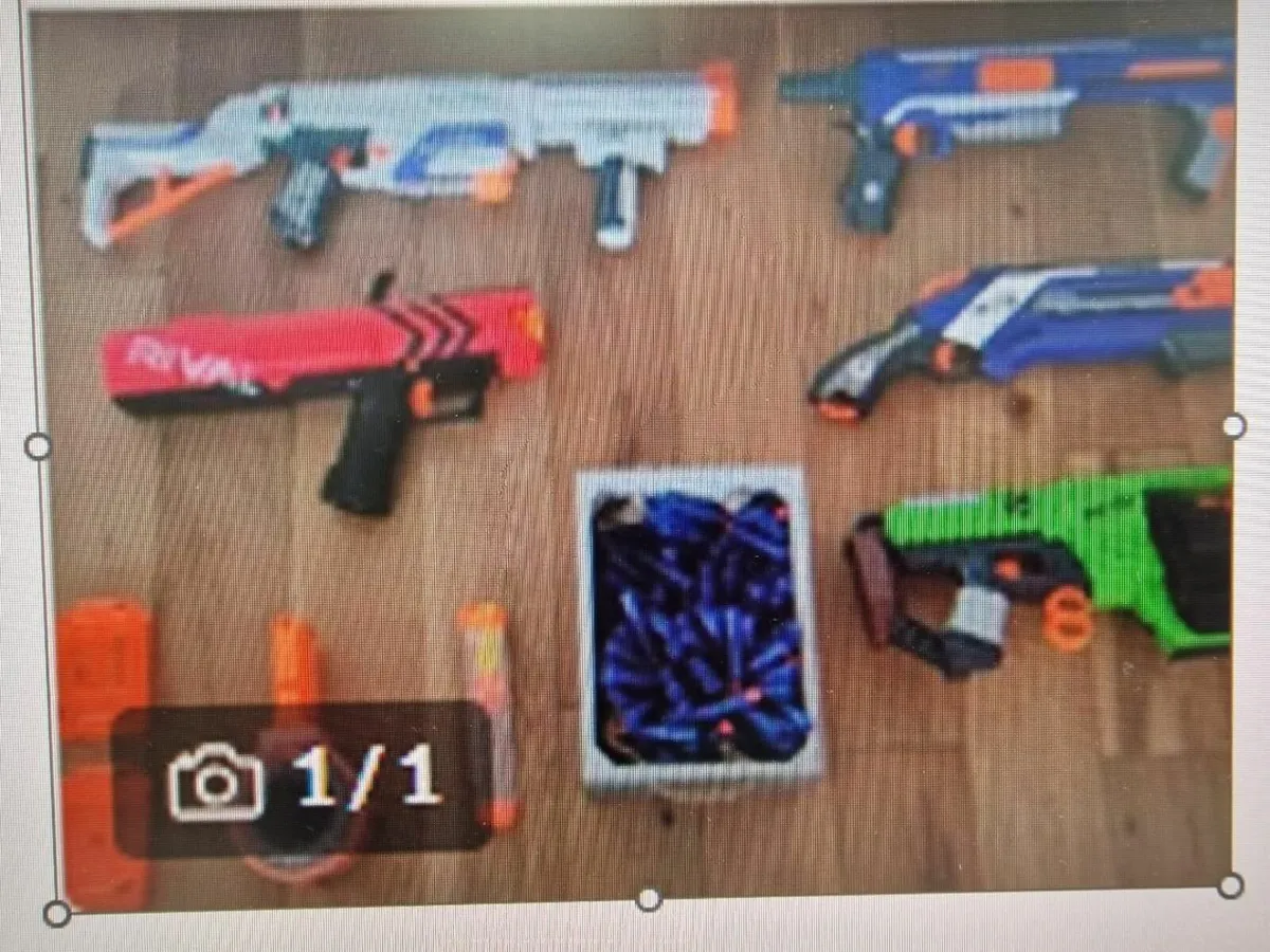 Nurf Guns set