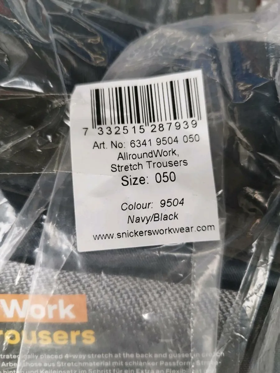 Snickers 36" work pants. New - Image 3