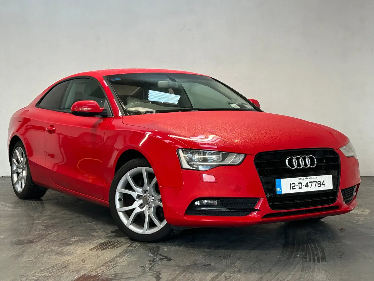 12 AUDI A5 COUPE 1.8TFSI 170 SE = GREY LEATHER = - Image 1