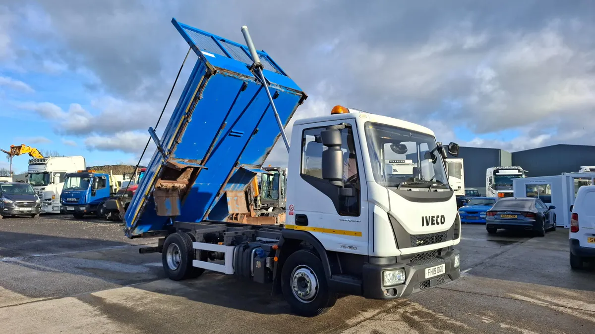 2019 Iveco 75-160 , 7.5 Ton Tipper - Image 2