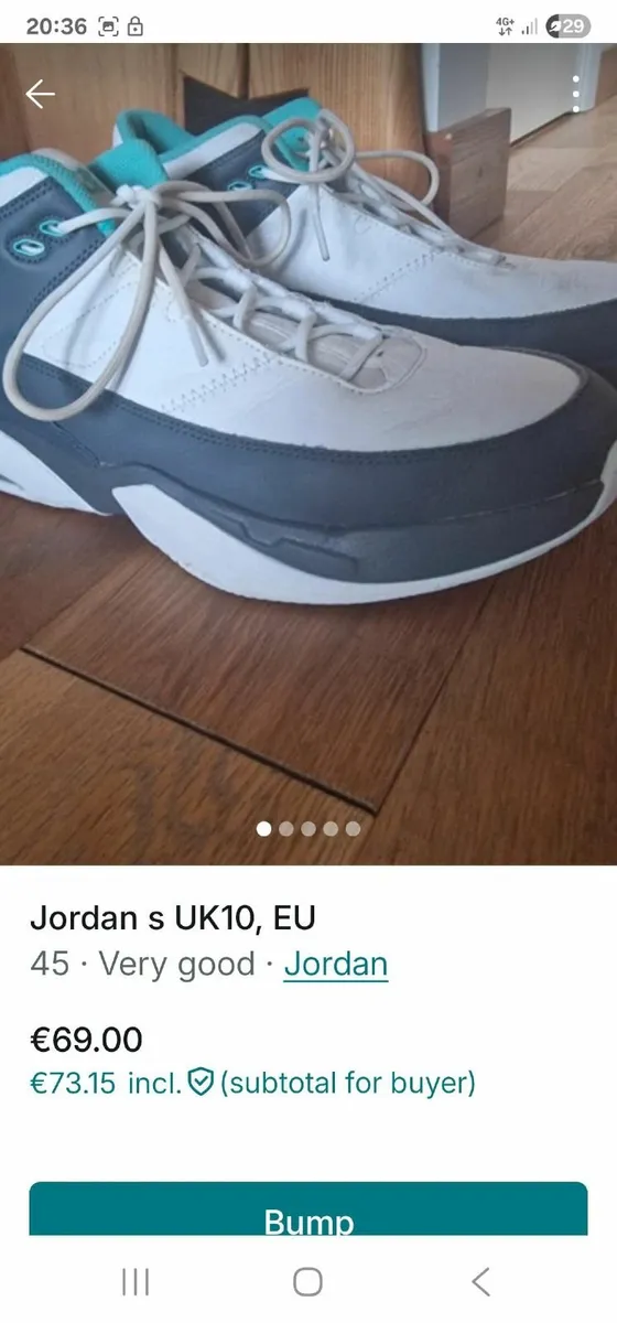 Jordans UK10 - Image 1