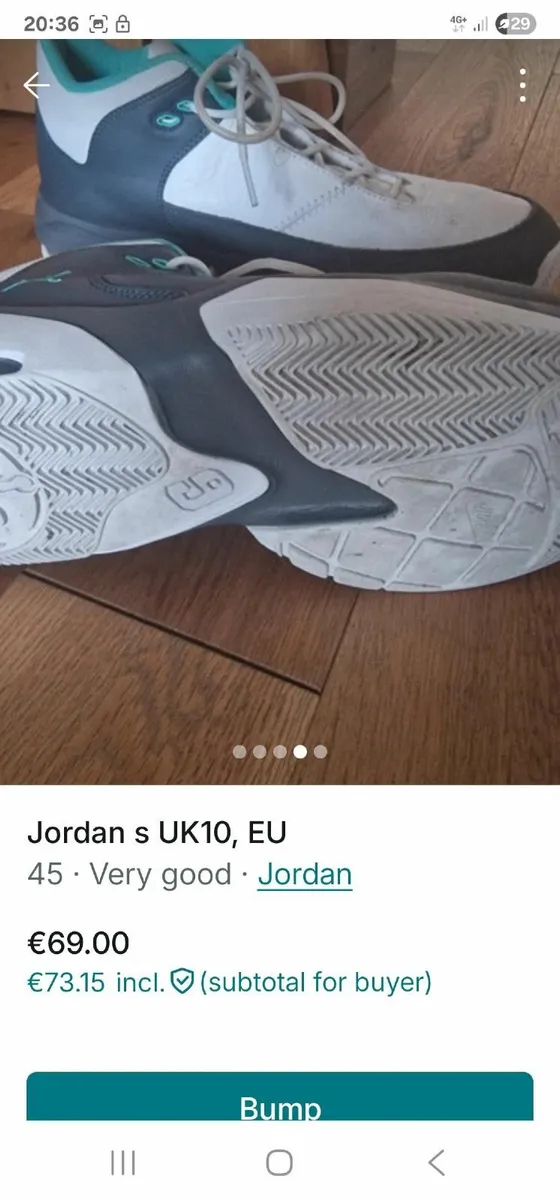 Jordans UK10 - Image 2
