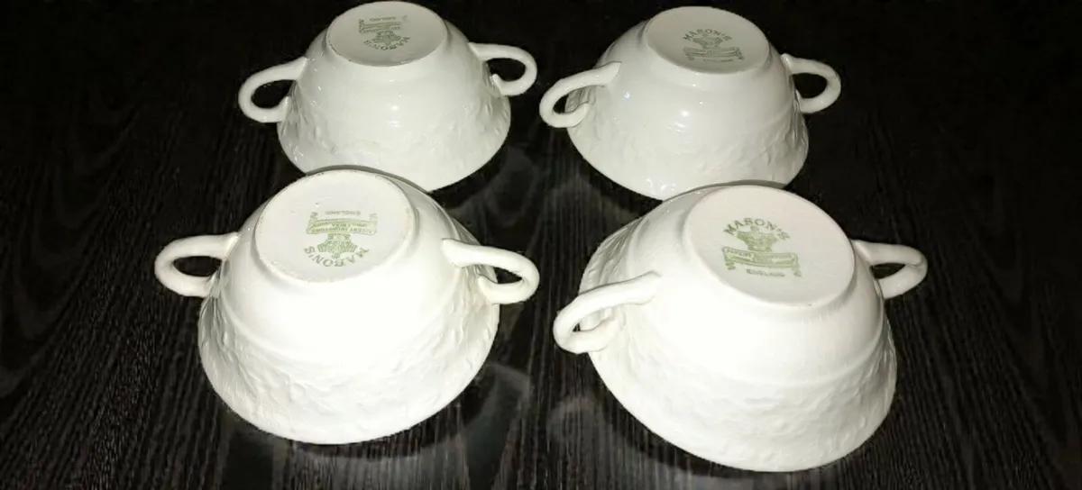 4 Mason's cups - Image 2