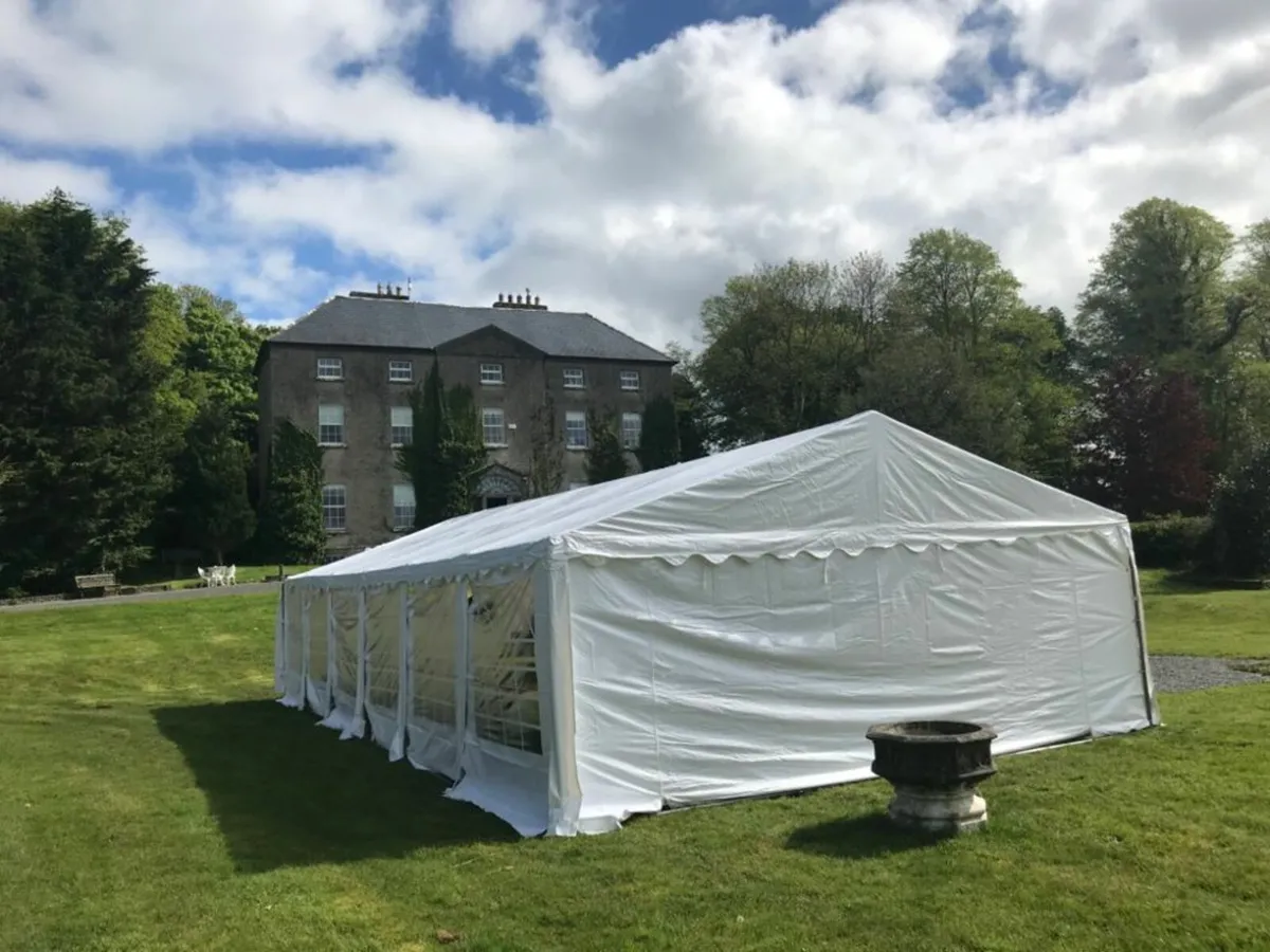 12m x 6m PVC Marquee (BRAND NEW) - Image 1