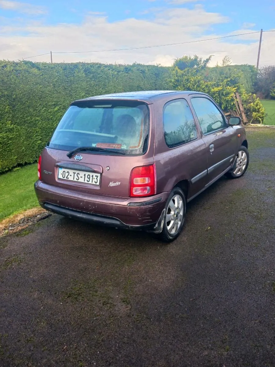 3 cars 02 Nissan  micra - Image 4
