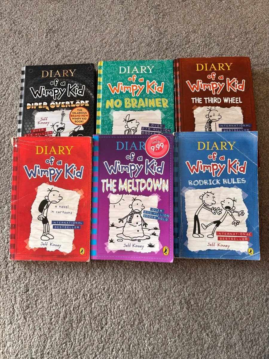 Diary of a wimpy kid books