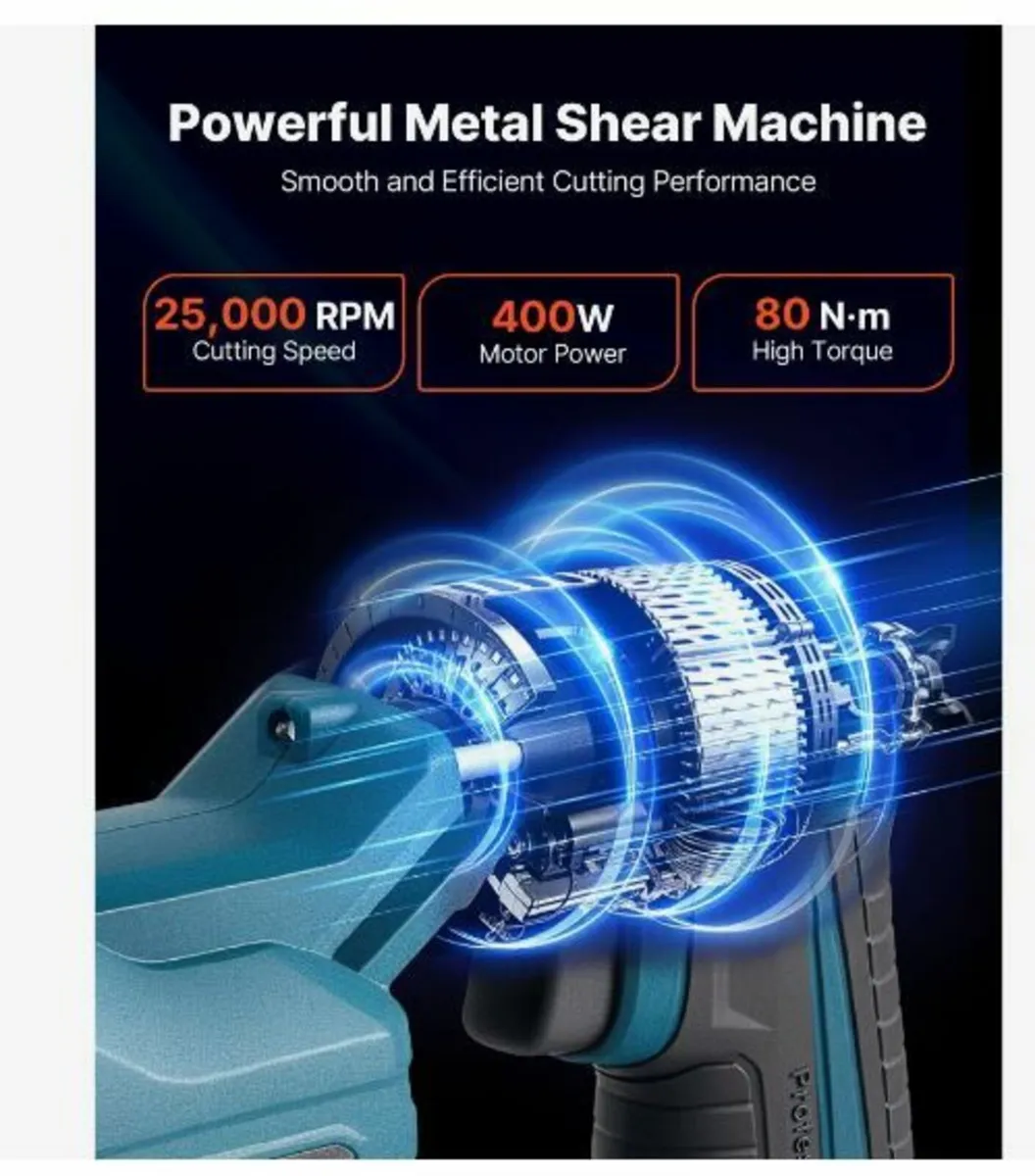 Metal Shear, Sheet Metal Cutter - Image 2