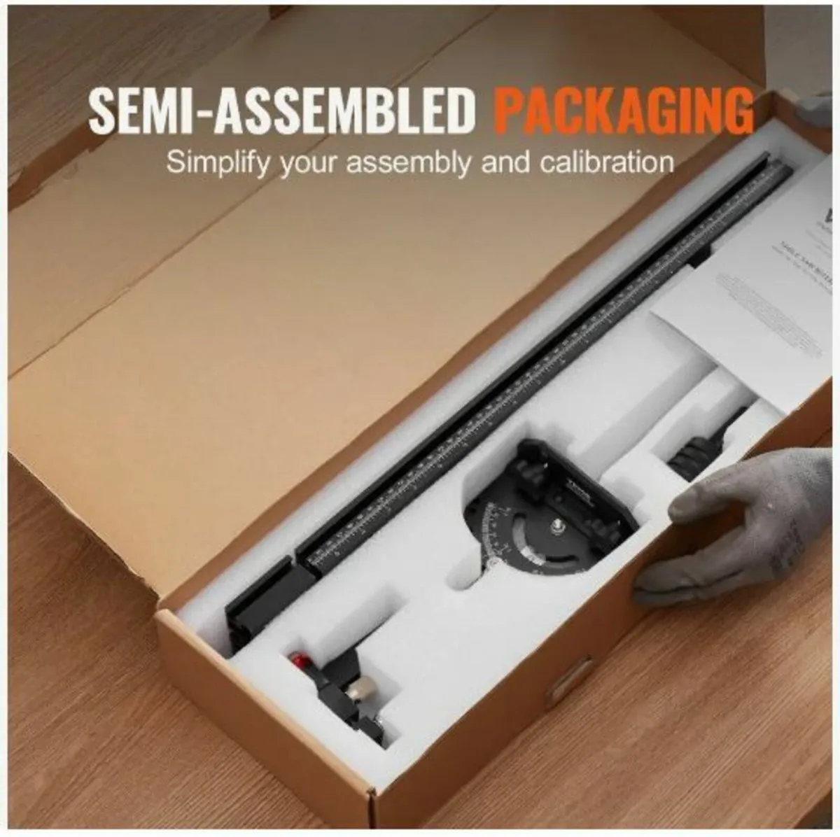 Precision Miter Gauge, Standard Slot 19 x 9.5 mm - Image 3