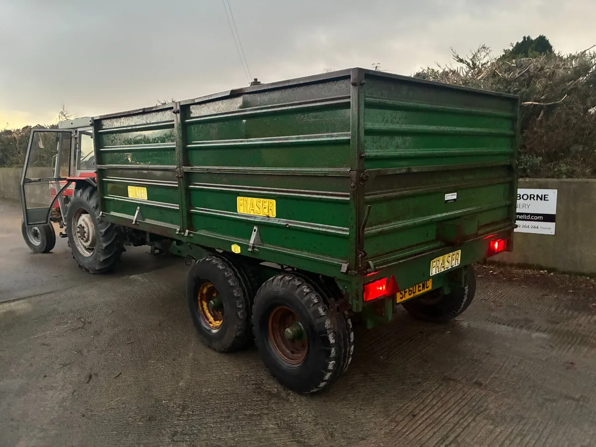 Fraser 8ton grain trailer - Image 1