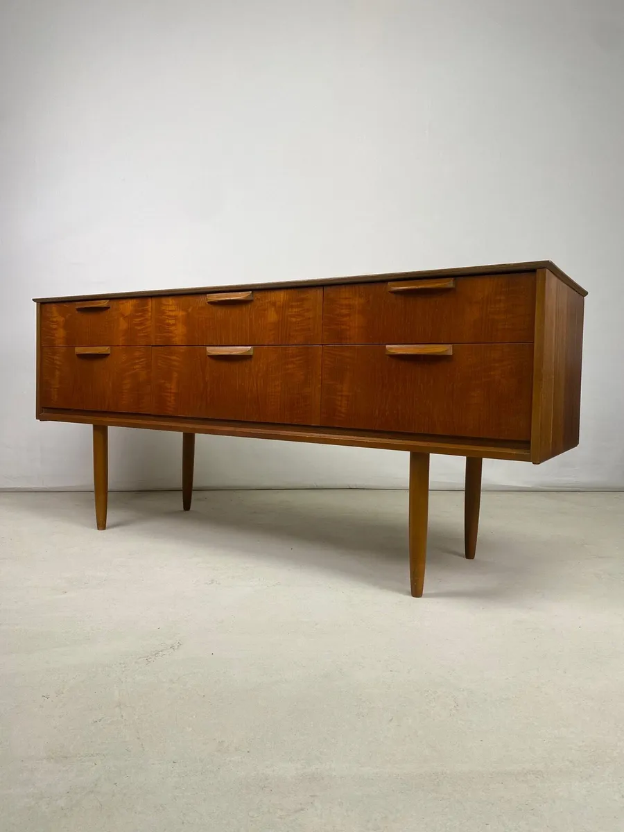 Vintage Mid Century Modern Teak Sideboard - Image 2