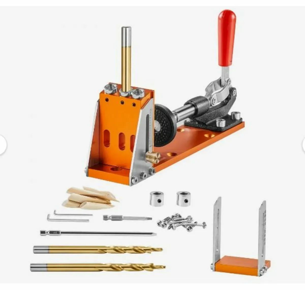 30 Pcs Pocket Hole Jig Kit - Image 1